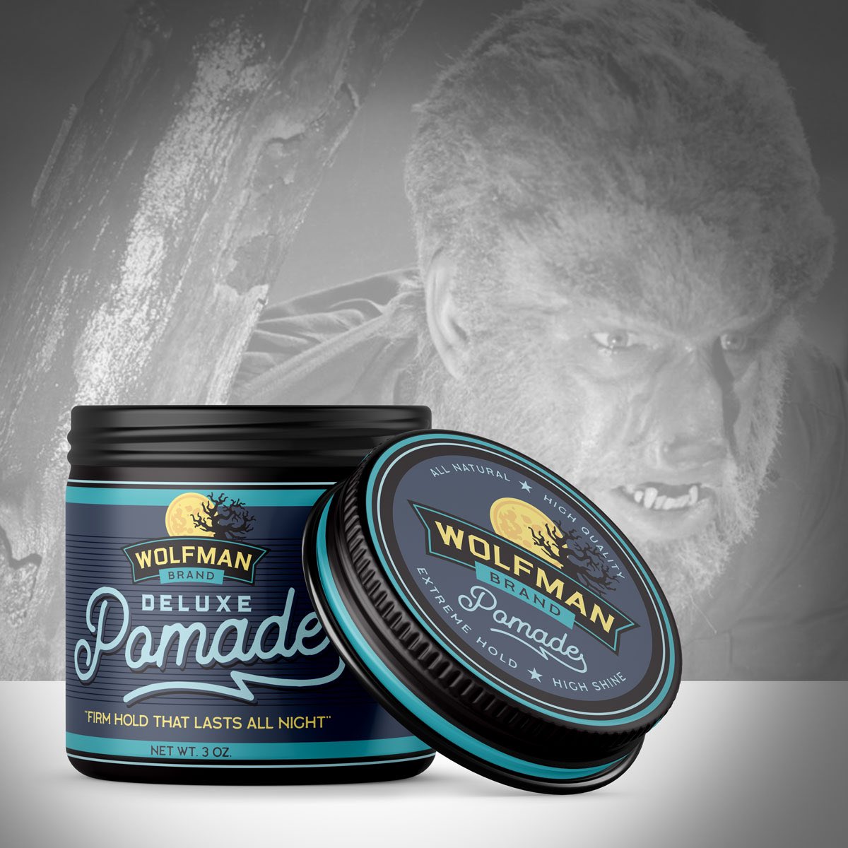 newmanstudios's tweet photo. Here’s to looking your best and having a howlin’ good time tonight.  #ClassicHorror #ProductParody https://t.co/iL1mIQwAuT