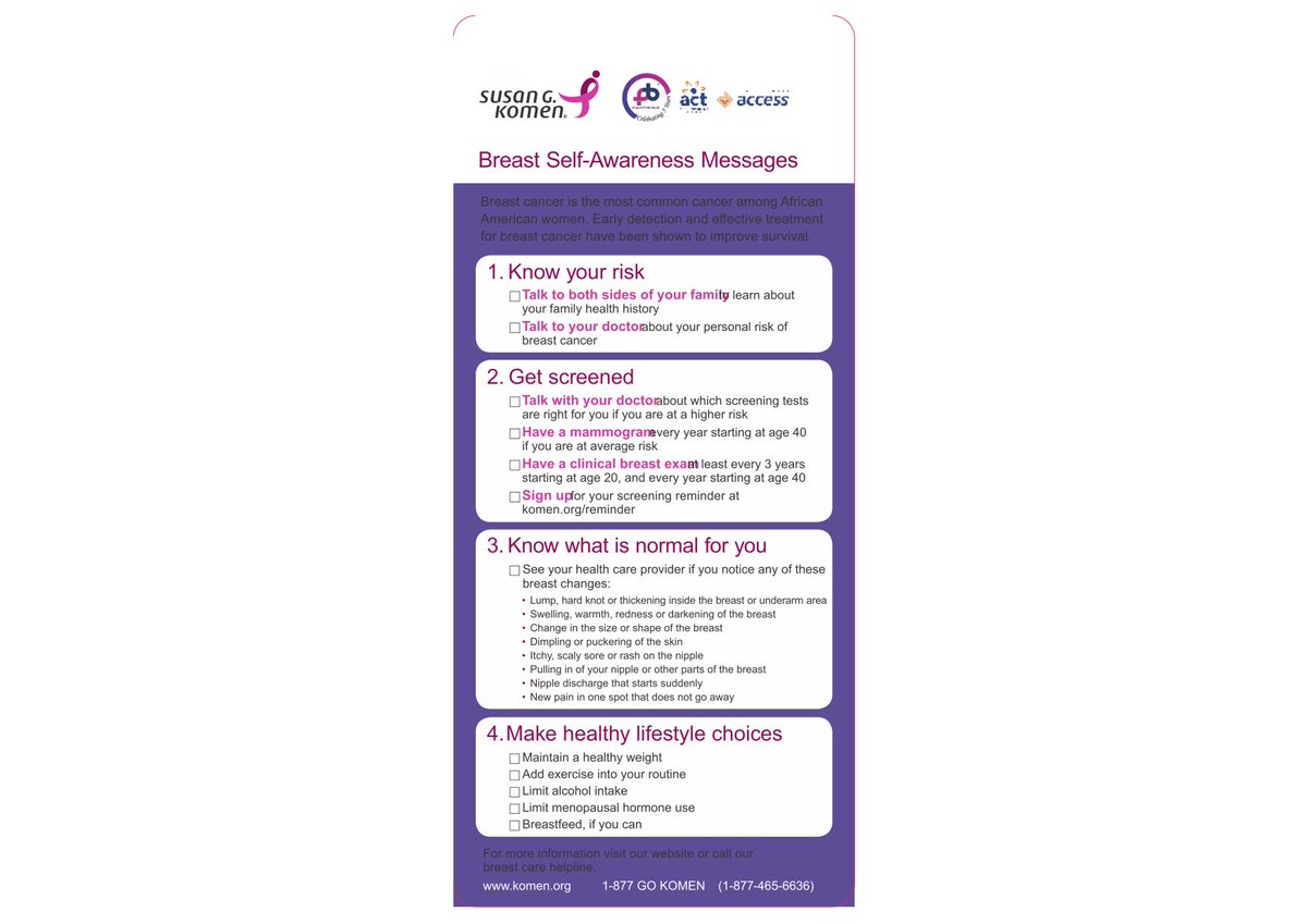 projectpinkblue's tweet photo. Know What is Normal on Your Breast.  

#chokecancer                          #pinkoctober 

#chokecancer                          #pinkoctober

Developed by @SusanGKomen
Funded by @ACTFoundation_  for #MenonBlue https://t.co/E24db9U1bq