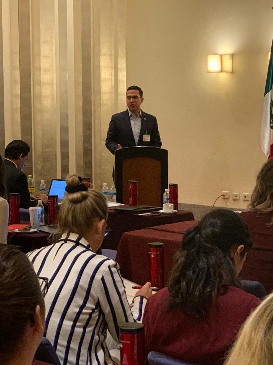 ACianca_CN's tweet photo. Thank you to the @ConsulMTY for the invitation to speak at the #CanadianSupplierDay, great event and innitiative to conect two compliementary markets, @CNRailway is the natural link to connect them. @EmbaMexCa #Monterrey https://t.co/OkB6v6tV7o