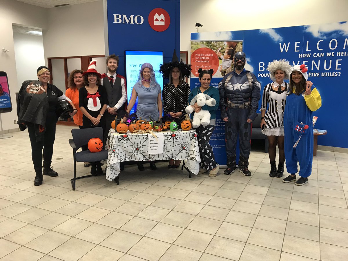 Happy Halloween from Innes &amp; 10th Line Branch 🎃 #teambmo