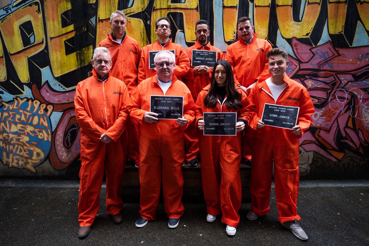 CHSW's tweet photo. Our 'prisoners' have absolutely smashed their fundraising today! A huge well done to all. They've raised over ยฃ11,500 collectively and more is still coming in! Thank you to everyone who donated, spread the word and were part of a fantastic day! #CHSWBail #Bristol https://t.co/B4xEtwl6VH