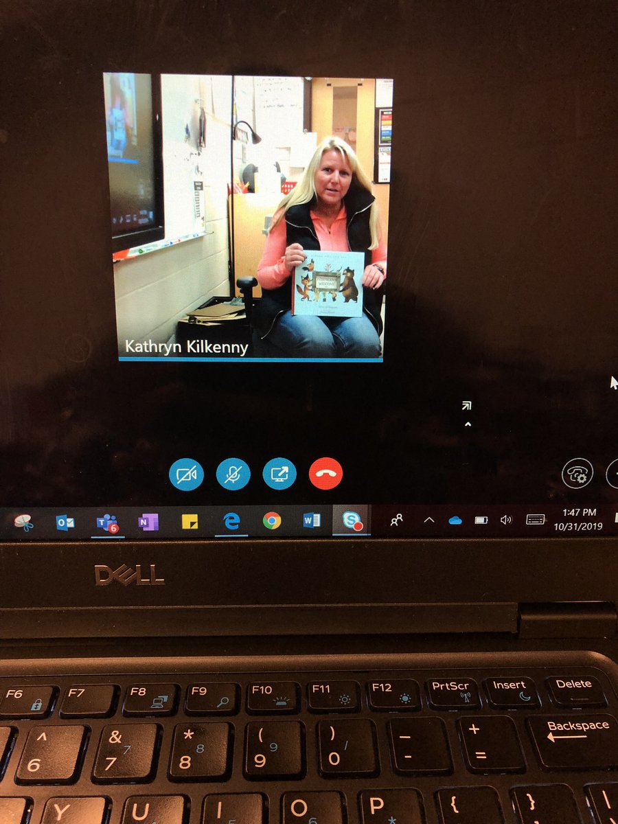 j_rosser5's tweet photo. Thanks so much @DrAshleyBeasley for reading today during the #CobbInTech Skype-A-Thon! You did a great job! ⭐️@KilkennyEdTech thanks for supporting all the awesome East Side ES readers. #ReadConnectSucceed https://t.co/2Y7XloOPVc