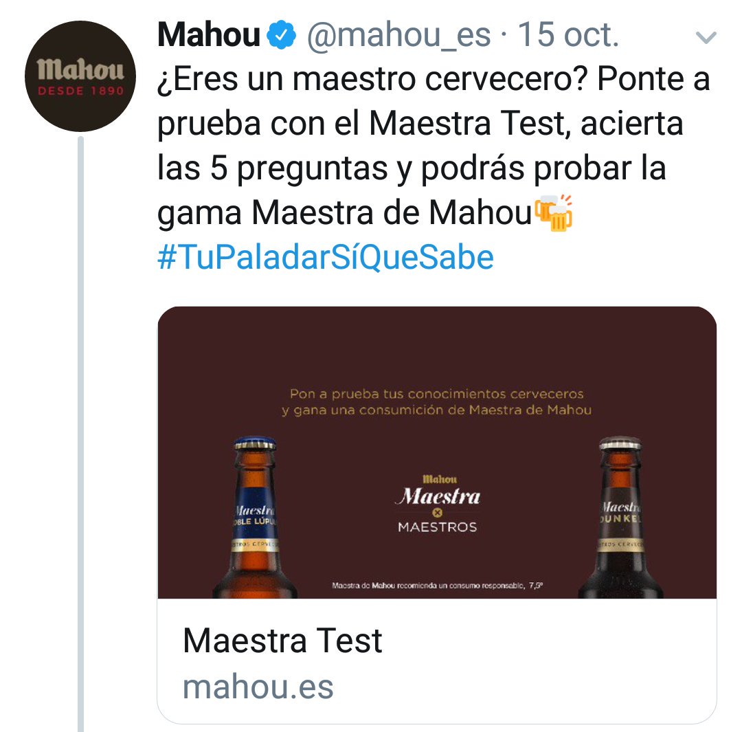 ErPali_'s tweet photo. Y el PREMIO GORDO de Halloween es para @mahou_es, se lo dedico con todo mi amor a @Cruzcampo ¡VA POR TI MIARMA! https://t.co/VnPUngTYyF