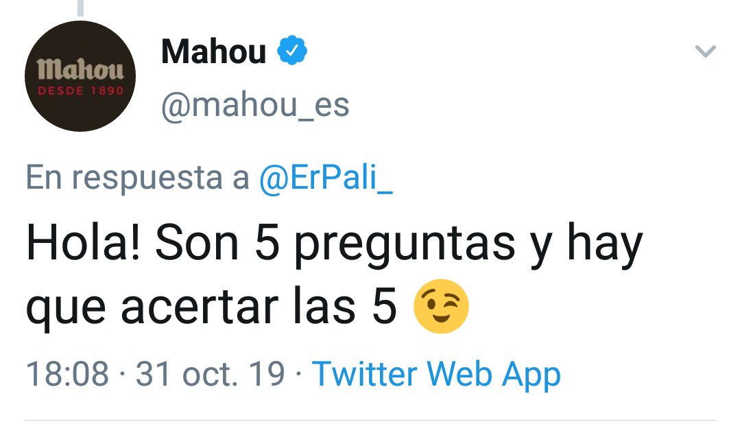 ErPali_'s tweet photo. Y el PREMIO GORDO de Halloween es para @mahou_es, se lo dedico con todo mi amor a @Cruzcampo ¡VA POR TI MIARMA! https://t.co/VnPUngTYyF