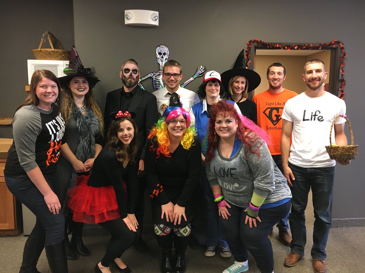 IRONCLADmktg's tweet photo. We had a spooktacular time celebrating Halloween! Festivities included a potluck lunch, creative costumes and we even had a few trick-or-treaters. https://t.co/qZzIS1Z5Ja