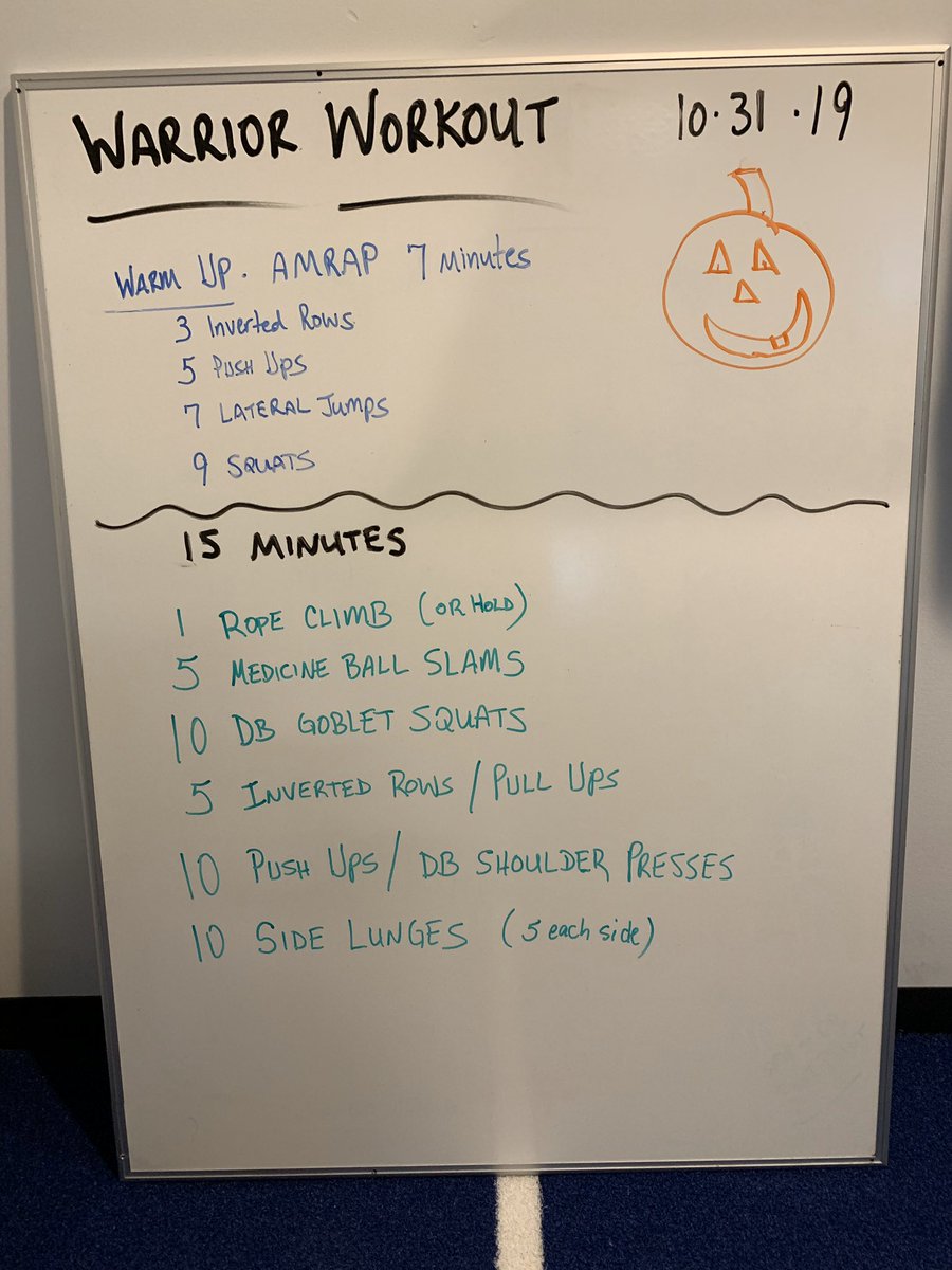 maggiejxyce's tweet photo. Feeling good and refreshed after a hard workout at @nwicryofitness ! Today’s workout consisted of AMRAPs: as many rotations as possible in a certain amount of time.  Highly recommend coming here!! 🎃 https://t.co/dWLfsdgnfi