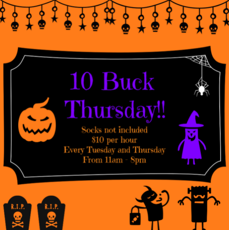 elevate_ftsmith's tweet image. Don't forget to join us on this Halloween day for our 10 Buck Thursday!! - mailchi.mp/81964d99a565/d…