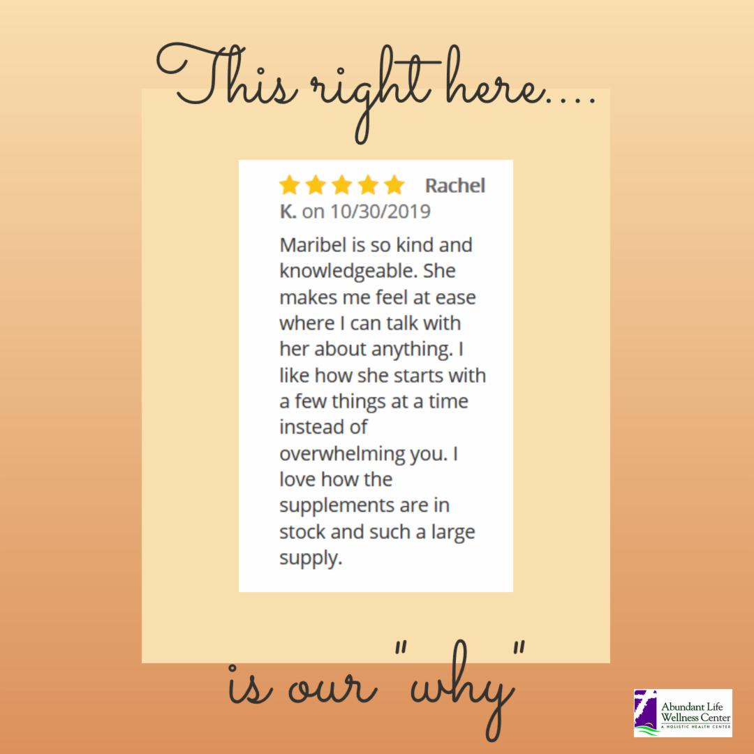 DrEddyClinic's tweet photo. RT @AbundantLifeWC: This is our "Why", our purpose, our cause & belief that everyone deserves to feel this way when they are at ALWC. It drives every one of us.
#holisticlife #holistichealth #functionalmedicine #naturopathy #ourclients #ourclientsfirst… https://t.co/eviieM5BmA