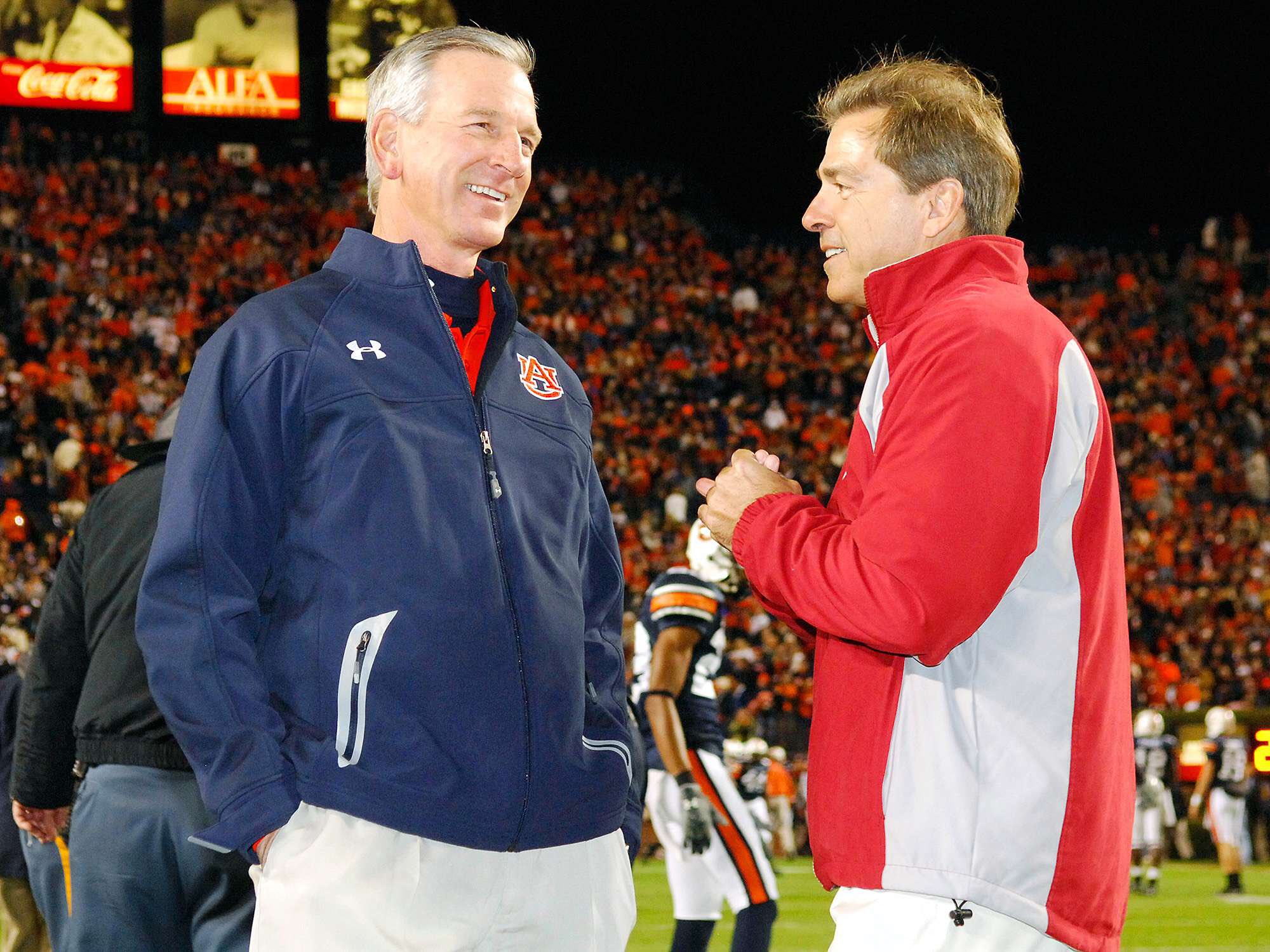 Happy bday to Nick Saban. Good friend great leader  