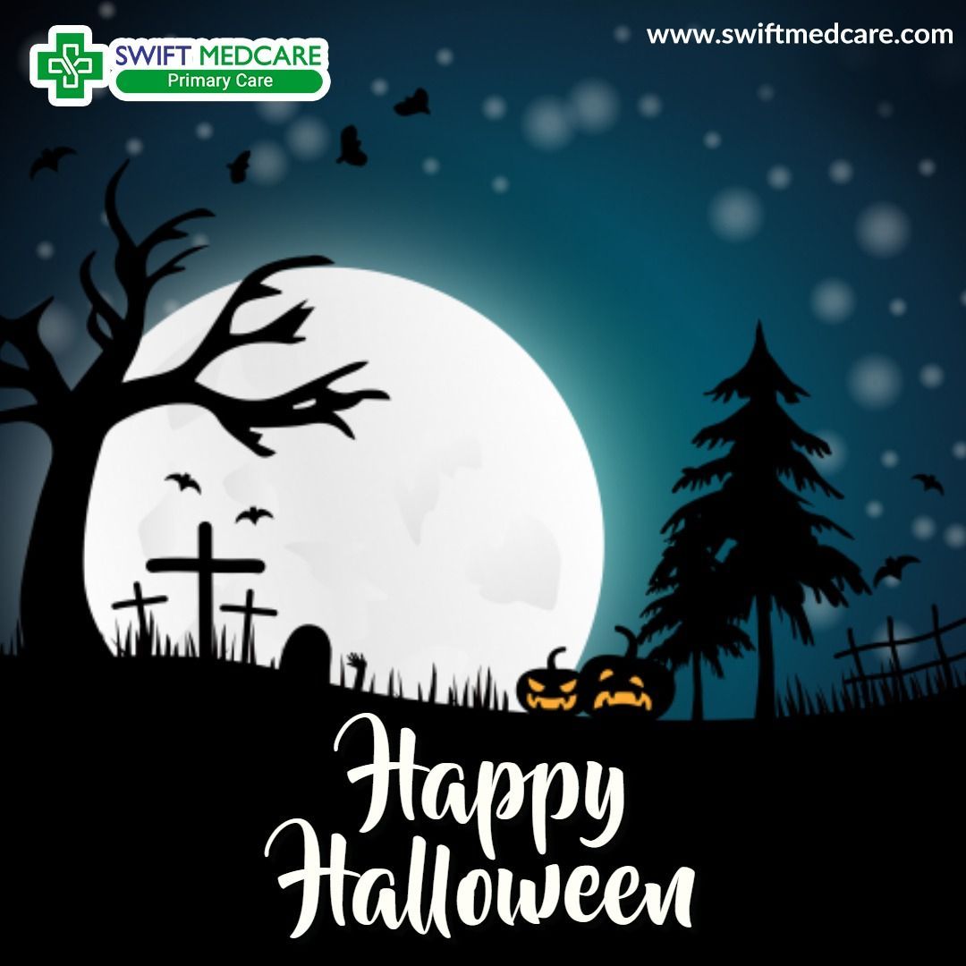 swiftmedcare's tweet photo. Nothing deadly, nothing scary, just tricks, treats and a bag full of candy. May you have a creepy Halloween night! Best wishes from SwiftMedcare
#halloween #2019 #fun #happy #costumeweek #swiftmedcare https://t.co/0mDkk2VVBh