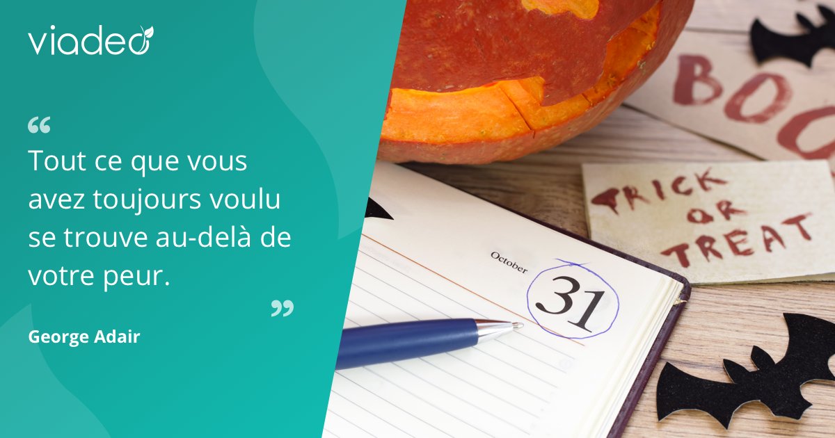 N'ayez pas peur de tourner la page ! 😉 #HappyHalloween