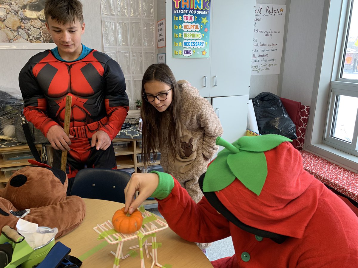 MrsLeCouffe's tweet photo. Pumpkin Tower Challenge 2019!! @RCSD_No81 https://t.co/N3Qjw1lgxx