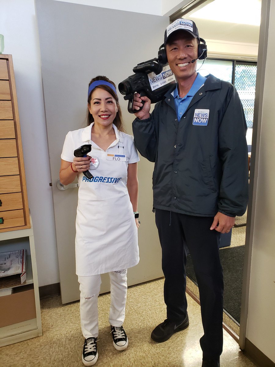 Principal Muh and 4th grade teacher Ms. Sakoda are ready for Halloween. #halloween2019