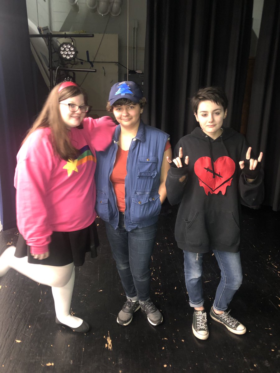 Ava Dill, Alison Moore, and KC Bond- Gravity Falls