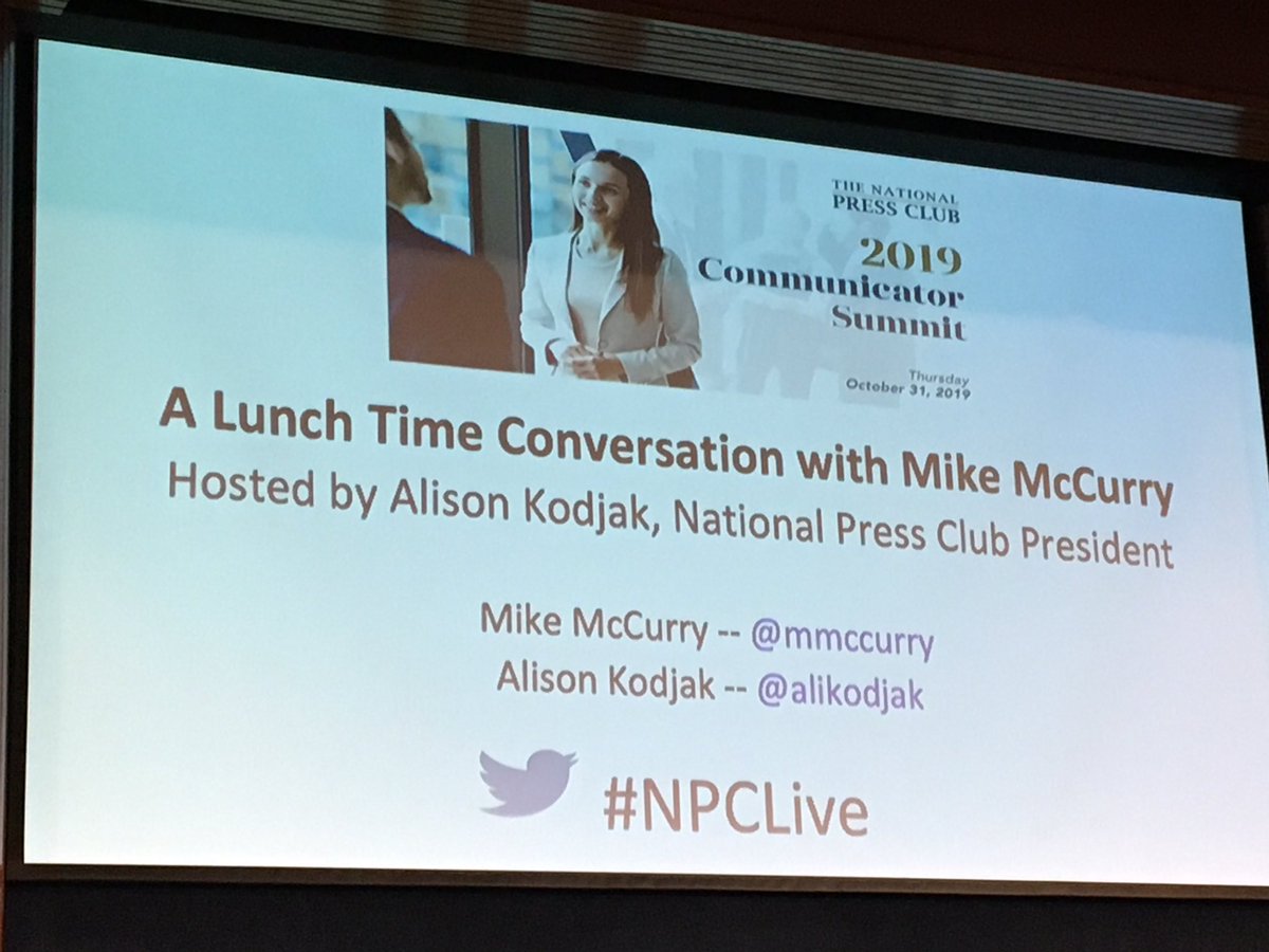 DavidWeaver's tweet image. Great conversation with @mmccurry &amp;amp; @alikodjak @PressClubDC about the critical importance of the press in holding our public officials accountable. #CommunicatorSummit