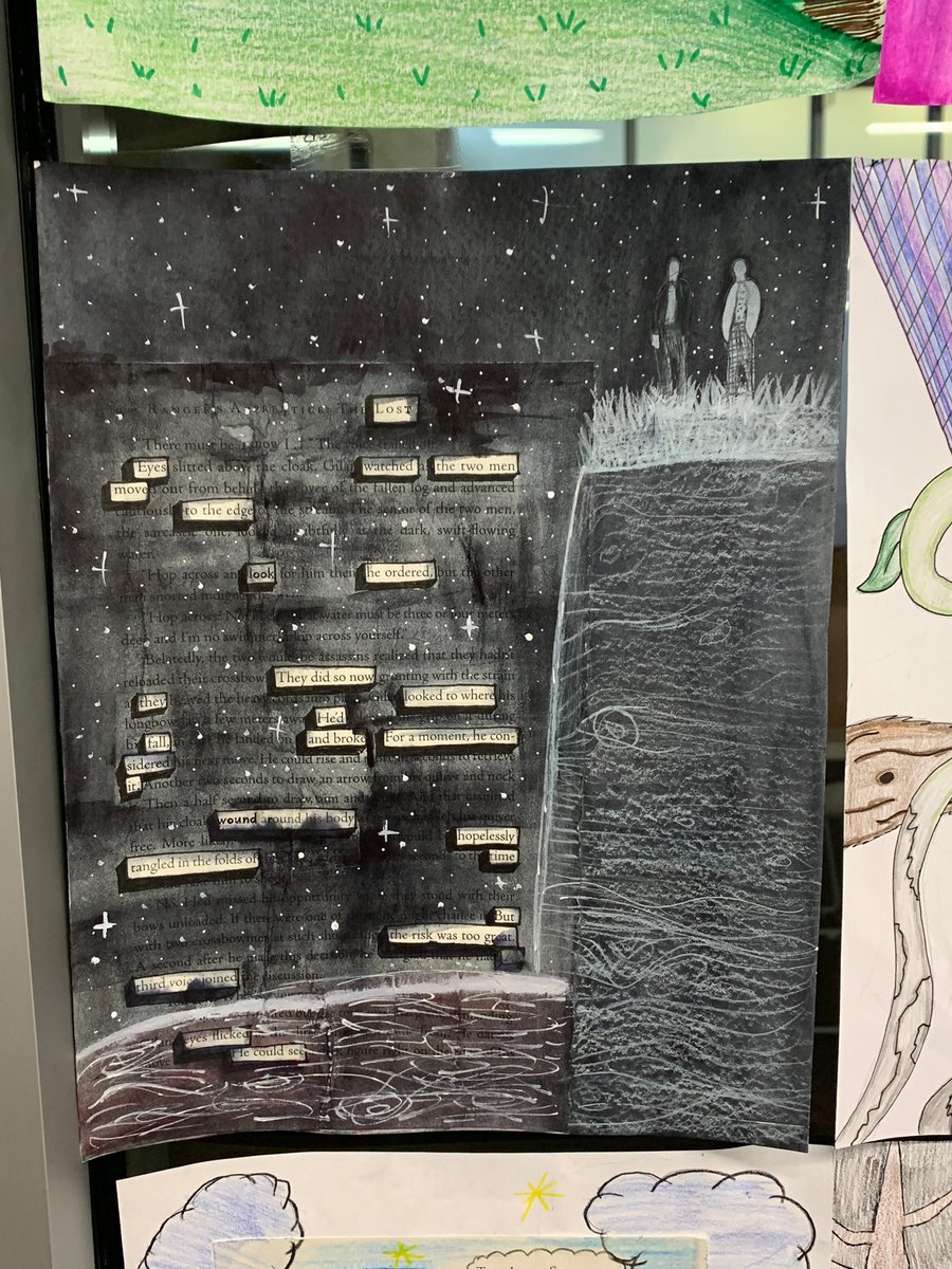 aweb9's tweet photo. How cool are these "#blackoutpoetry" submissions from US History students studying the Harlem Renaissance? Thx for the materials and idea #MsBoyd #owlsteach https://t.co/vpzfUH3q78