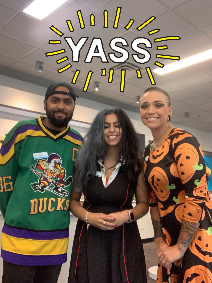 Happy Halloween from Northlake Mall!!! 🎃💀👻 #thenotoriousones <a href="/JakeAraghi/">Jake Araghi</a> <a href="/LoganEaves2/">Logan Eaves</a> <a href="/AllyG52/">Allyson Gilberto</a> @ATTPortablesEVD <a href="/404girl/">Betsy Francis</a> @ATTPortablesWB