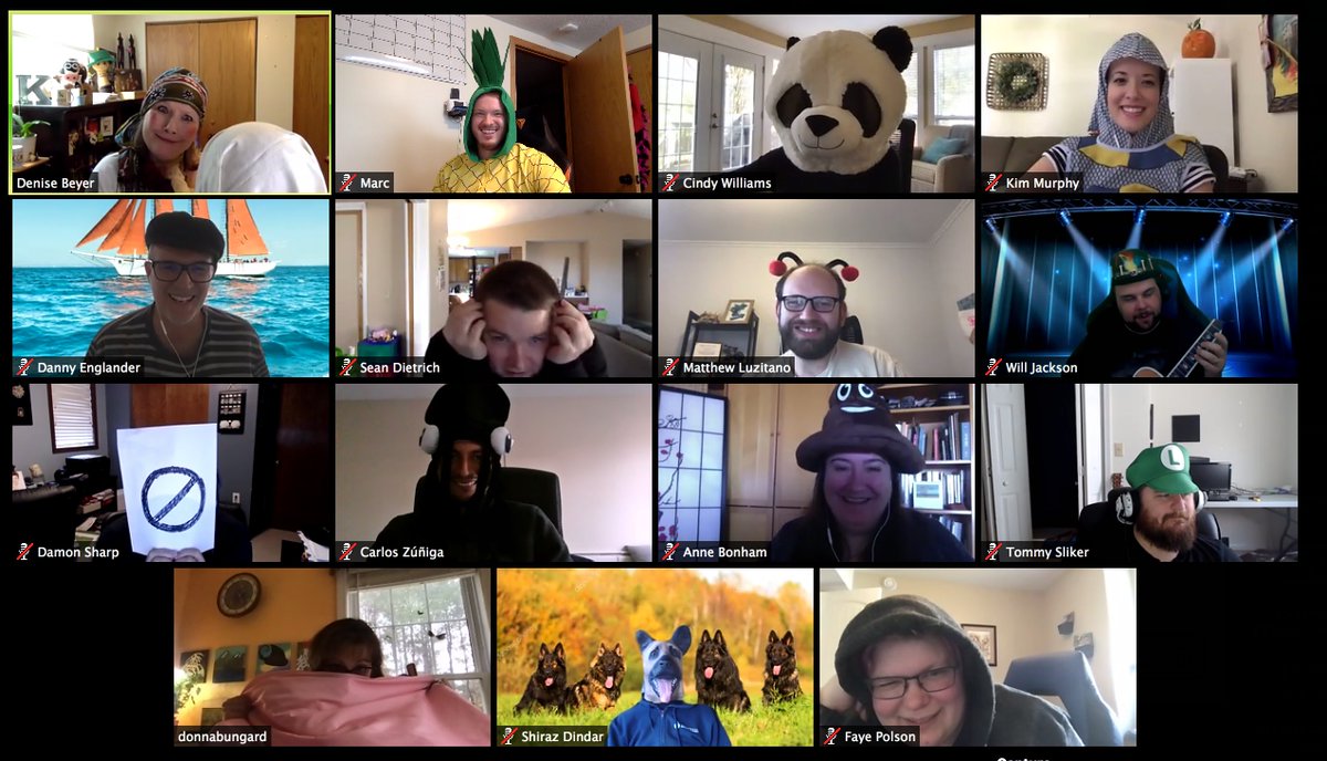 Kanopi Studios Just A Typical Remote Team Video Scrum With Costumes Happyhalloween From Kanopi Studios Kanopi Studios Just A Typical Remote Team Video Scrum With Costumes Happyhalloween From Kanopi Studios