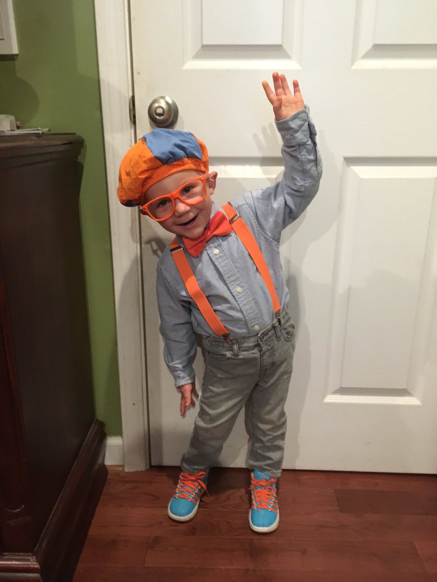 BabyRsLullaby's tweet photo. When Blippi is LIFE!! @BlippiOfficial #halloween2019 He said, “Look Friends, I’m Blippi!” https://t.co/24BrRvxtfY
