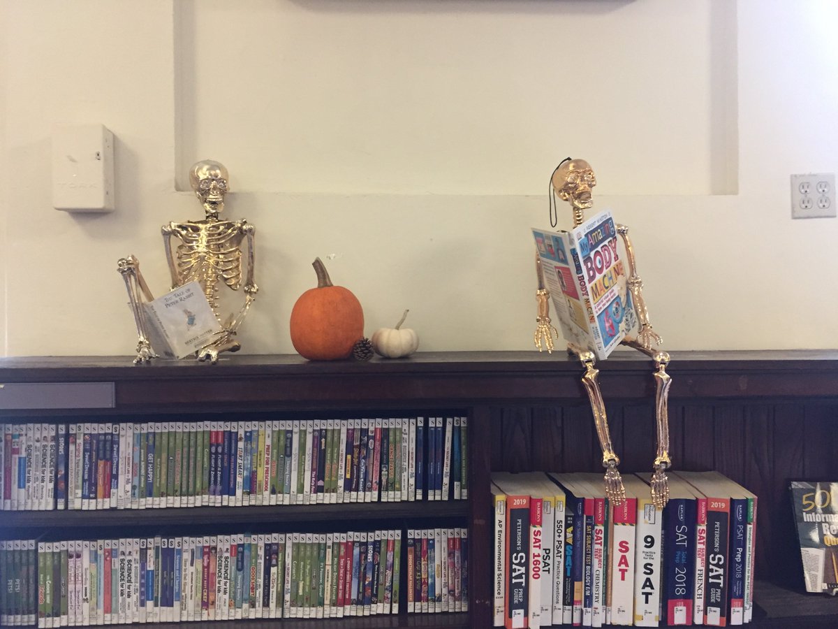 andGRASSI's tweet image. Happy Halloween from the Harlem Library @nypl #HarlemNYPLStorytime #HalloweenLibrary #TrickorTreat 
🎃🕷️🧛‍♂️🎃