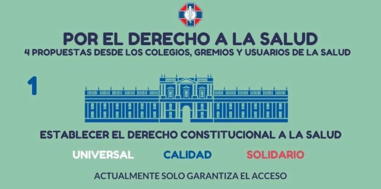 Estas son las propuestas de nuestro colegio para mejorar estructuralmente la salud en chile <a href="/ColMedValpo/">Colegio Médico Valparaíso</a>