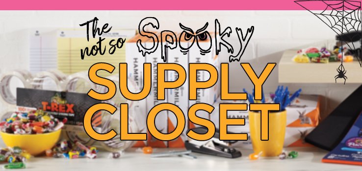 OfficePlusNV's tweet photo. Don't worry! There's still time to check out this not so spooky supply closet! https://t.co/8YRYYv6187 https://t.co/pAYGc1O3wA