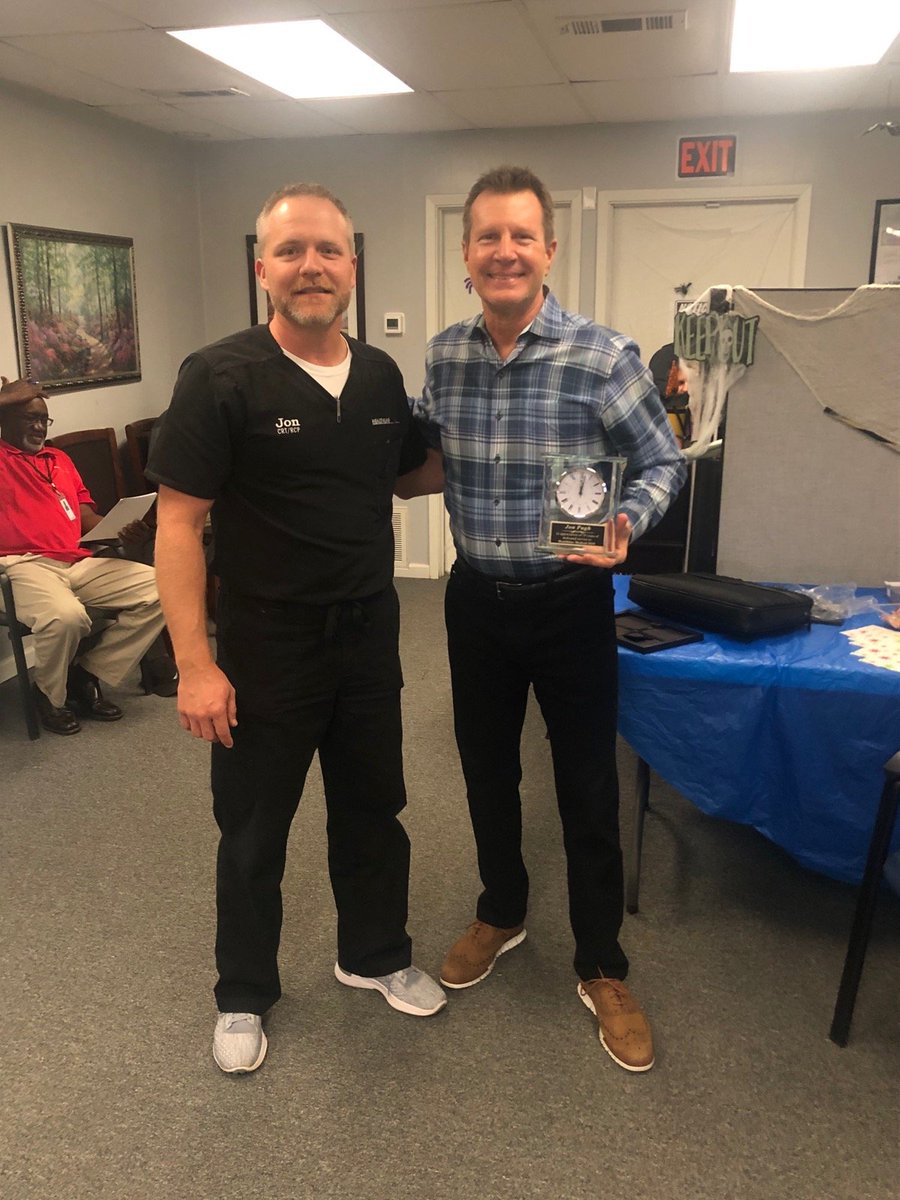 HealthlineDME's tweet photo. Congratulations Jon of Team Athens, on your 10 year anniversary with Healthline! #Athens #Texas #HealthlineFamily #Anniversary https://t.co/Q81WVCILND