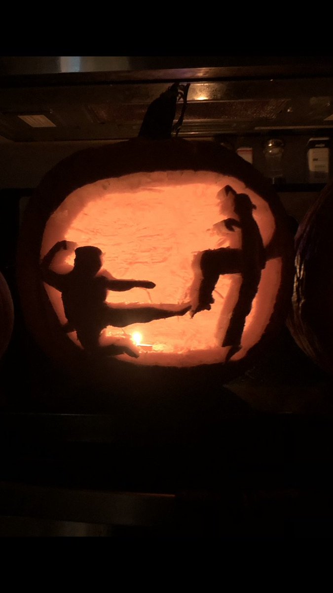 Barts49854's tweet photo. Fear does not exist in this dojo...

Happy Halloween @CobraKaiSeries @MartinKove @WilliamZabka https://t.co/ub8RJrtZis