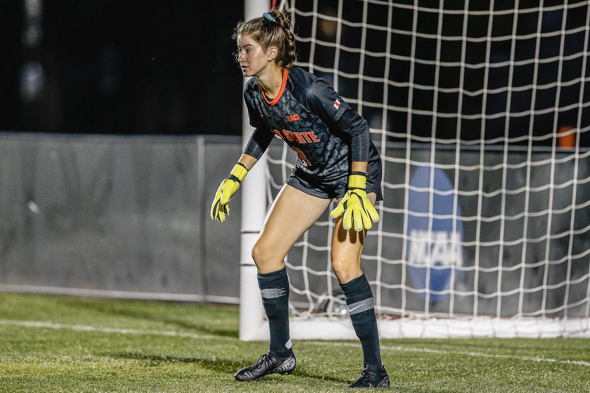 OhioStateWSOC's tweet photo. Jordan Silkowitz ➡️ Big Ten All-Freshman Team
⠀⠀⠀⠀⠀⠀⠀
✔️Played in all 18 matches in goal
✔️Totaled a team-high 58 saves
✔️Made at least five saves on six different occasions 
⠀⠀⠀⠀⠀⠀⠀
#GoBucks https://t.co/BfkmtaAKox