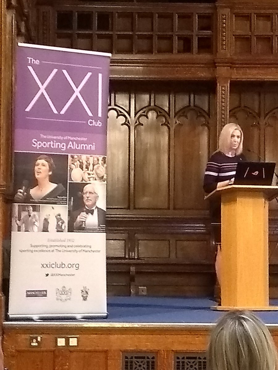 <a href="/VFL01/">Vicky Foster-Lloyd</a> talks about high achieving sporting <a href="/alumniUoM/">University of Manchester Alumni</a> including <a href="/XXIManchester/">Man Uni XXI Club</a> members Ron Unsworth, recently honoured 👇, @rowenabirch, <a href="/graceharvey767/">Grace Harvey</a>, <a href="/aimeepratt/">Aimee Pratt</a> and @NaomiOgbeta.