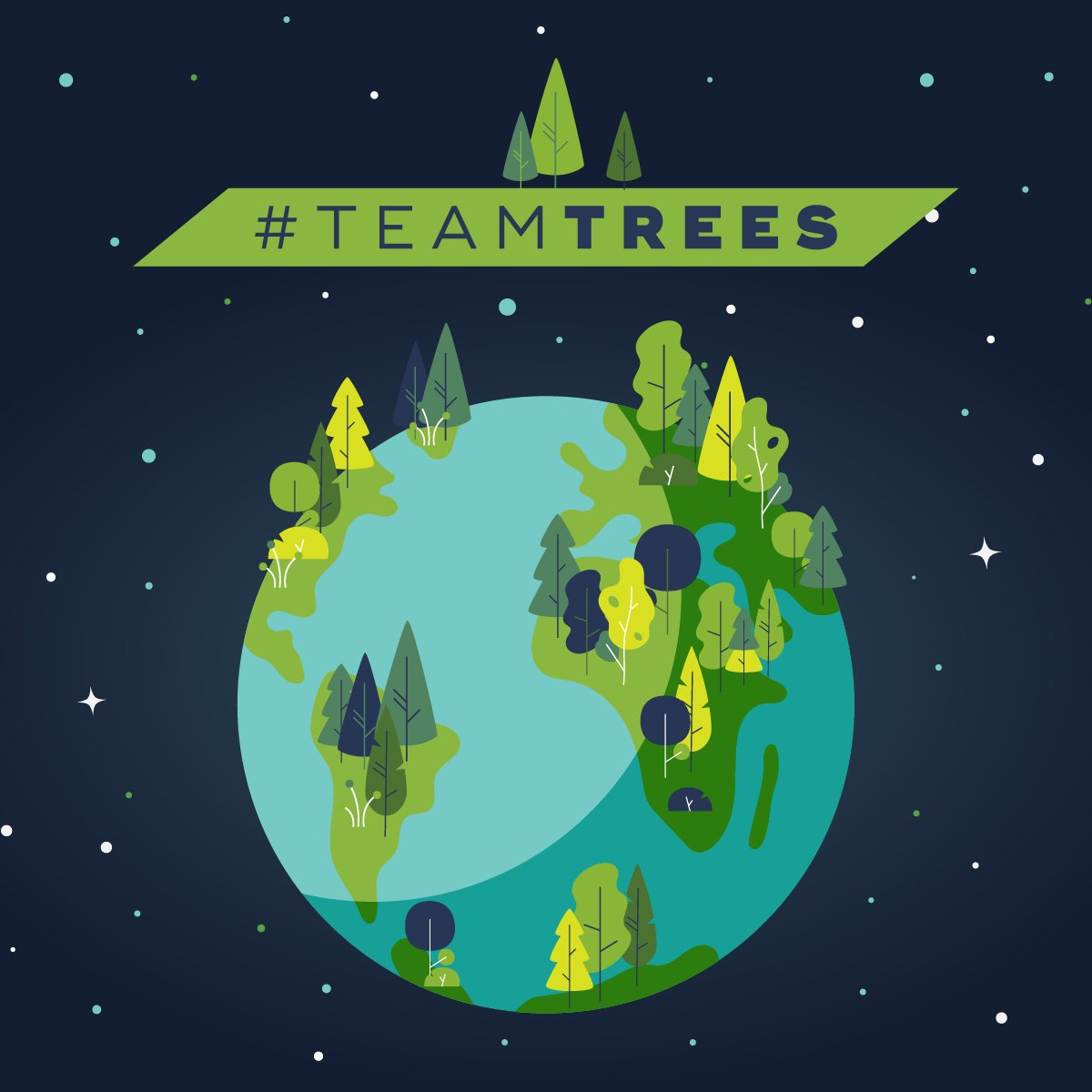 One of my most favorite things in the whole wide world is the trees. Get #TeamTrees to their goal of planting 20 million trees by January 1, 2020! 🌲 teamtrees.org