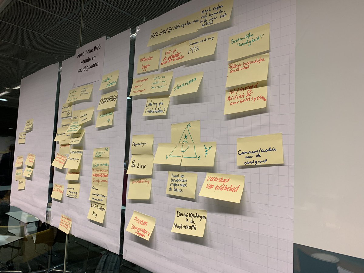 slangerak's tweet photo. Goede sessie gehad met het IVK werkveld. Wat heeft de IVK-er van de toekomst nodig? Veel input en betrokkenheid! https://t.co/dAd4MnX5jn
