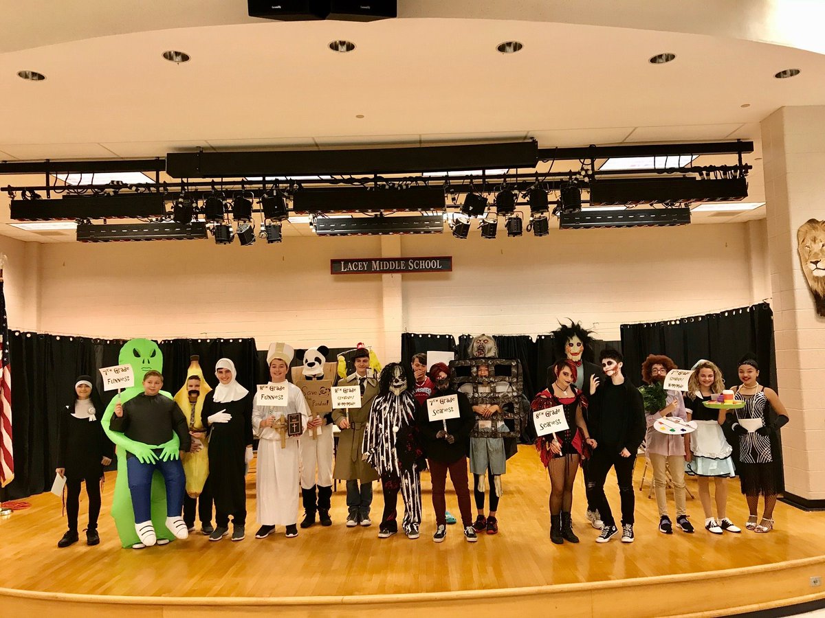 LTMSPrincipal's tweet photo. Thank you LTMS PTC for sponsoring and running our Halloween Costume Contest.  All the students looked great, congratulations to our winners! #laceypop https://t.co/loARF8W08L