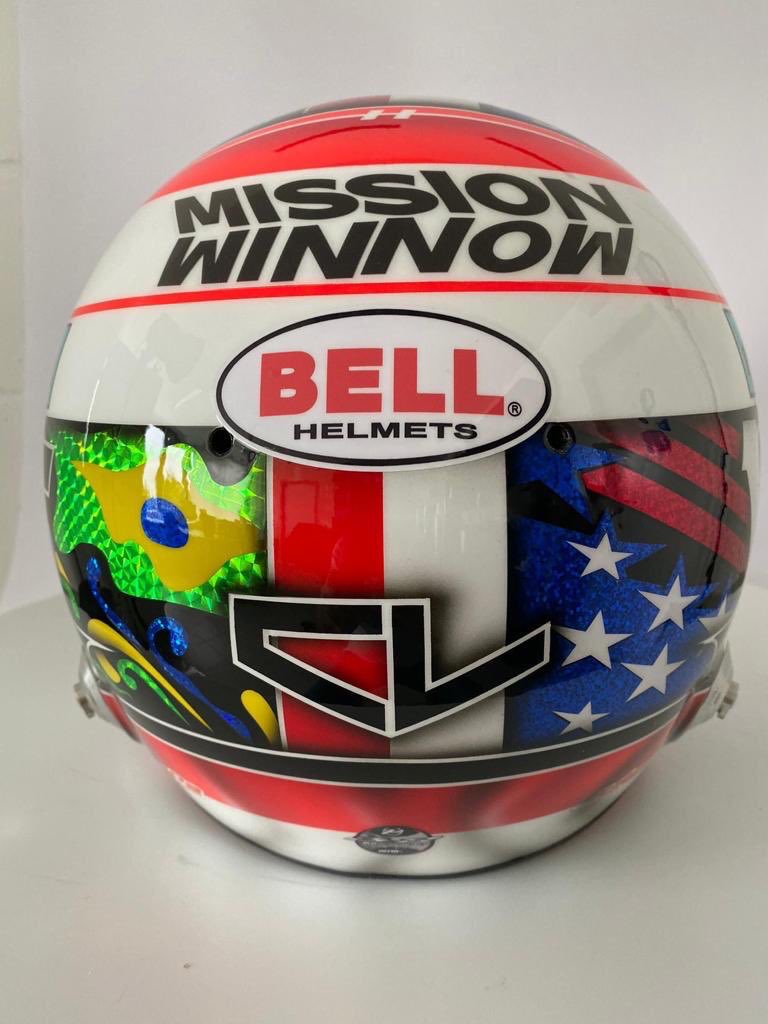 In Pictures Charles Leclerc S Special Ferrari Helmet Design For United States Gp And Brazilian Gp