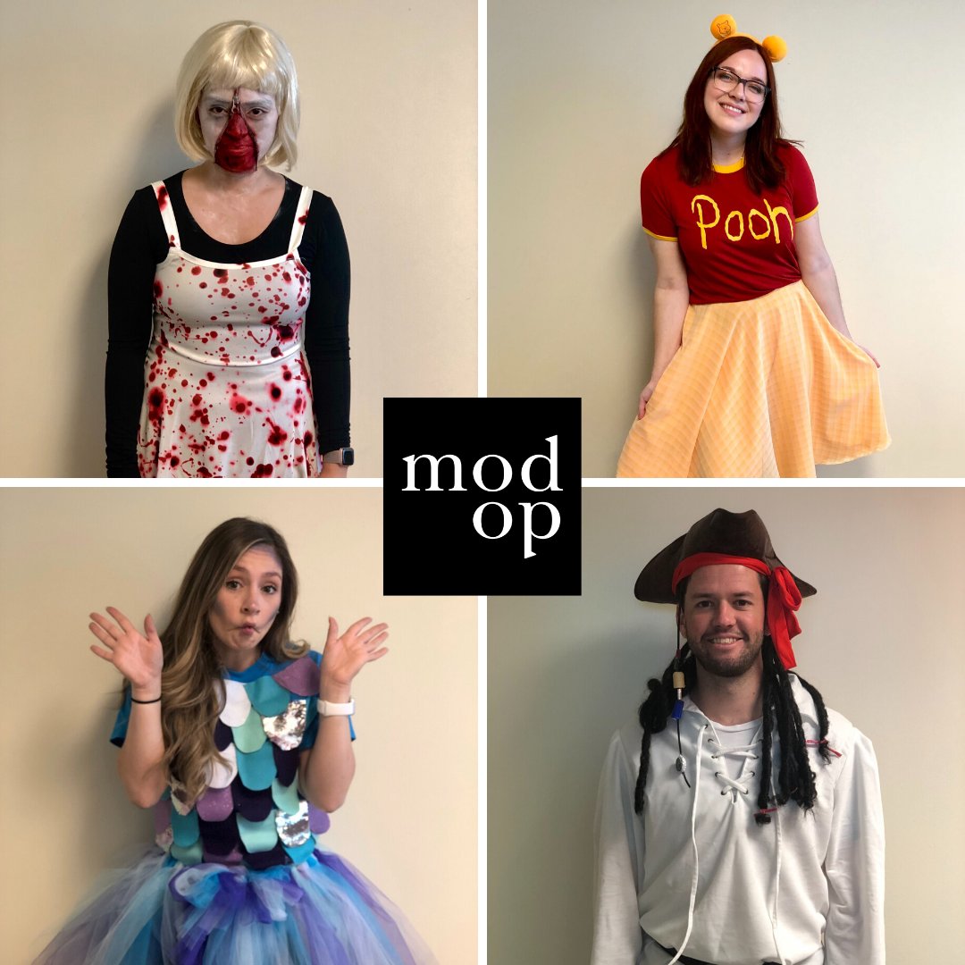MCC_ModOp's tweet photo. We’re all dressed up and dying to pull a few tricks and try a few treats. It’s a #ModOpDAL Halloween! #HappyHalloween https://t.co/k2dWmvke9I