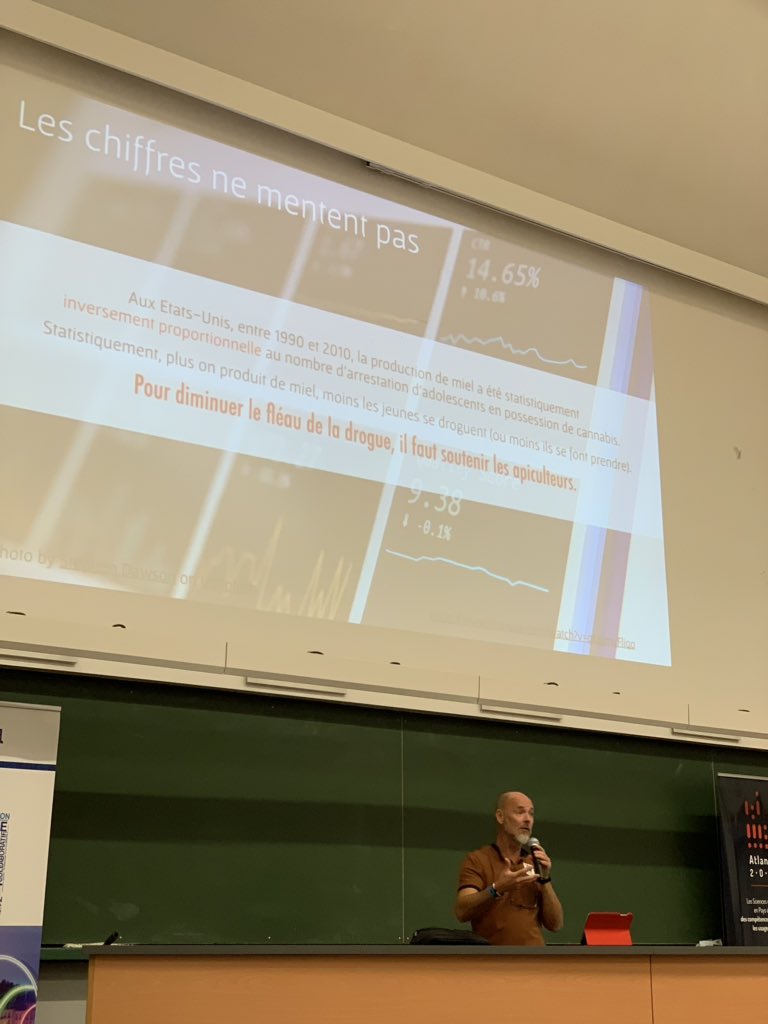 CedricBodin's tweet photo. Mon coup de cœur à #atnantes : la conférence 0% bullshit &amp; 100% bienveillante de @ckeromen, et ses retours d’expérience (éclairés par des études académiques par soucis d’exemplarité ;) pour lutter contre « la paresse de la pensée managériale » ! https://t.co/FpKXQGyvfv