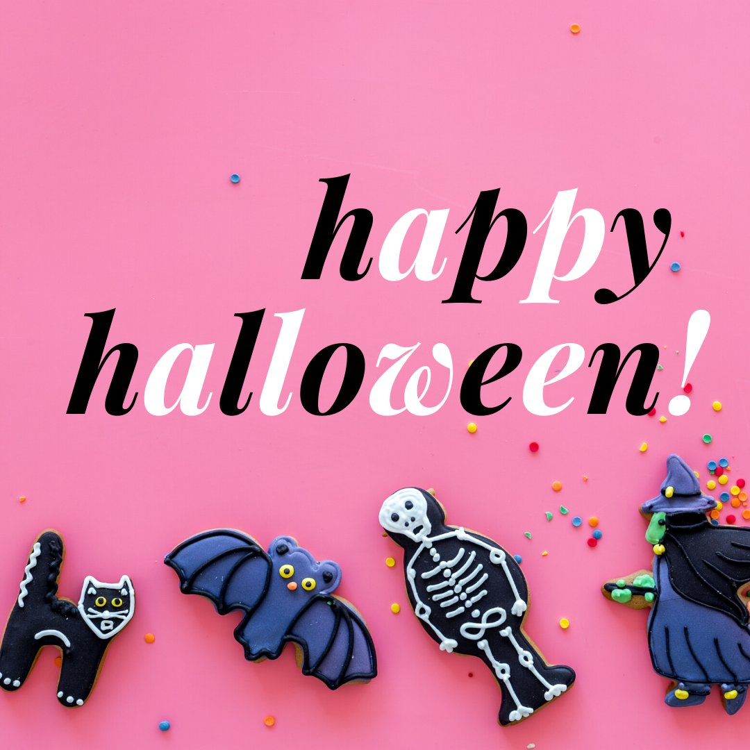 🍭🧁🍬Happy Halloween! We hope you all have a Boo-ti-FUL evening! 🎃🍫🍭
.
.
.
.
.
.
.
.
#rabbleon #getyourpartyon #trickortreat #sugarcookies #halloweencookies #fallentertaining #gatheringslikethese #catlady #halloweenie #pinkhalloween #foodandwine #mywilliamsonoma #hostesslife