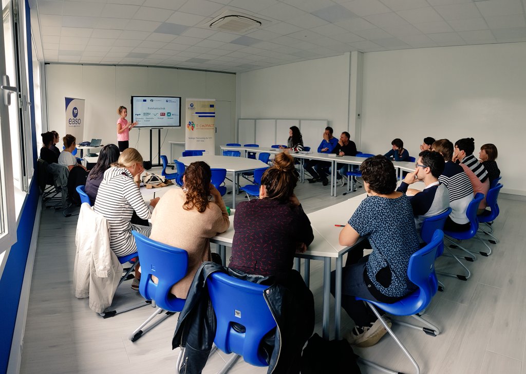 EasoTes's tweet photo. #EmpactProject Easo Politeknikoan zabaltzen! @EASOPolitek https://t.co/t1qUO77tPM