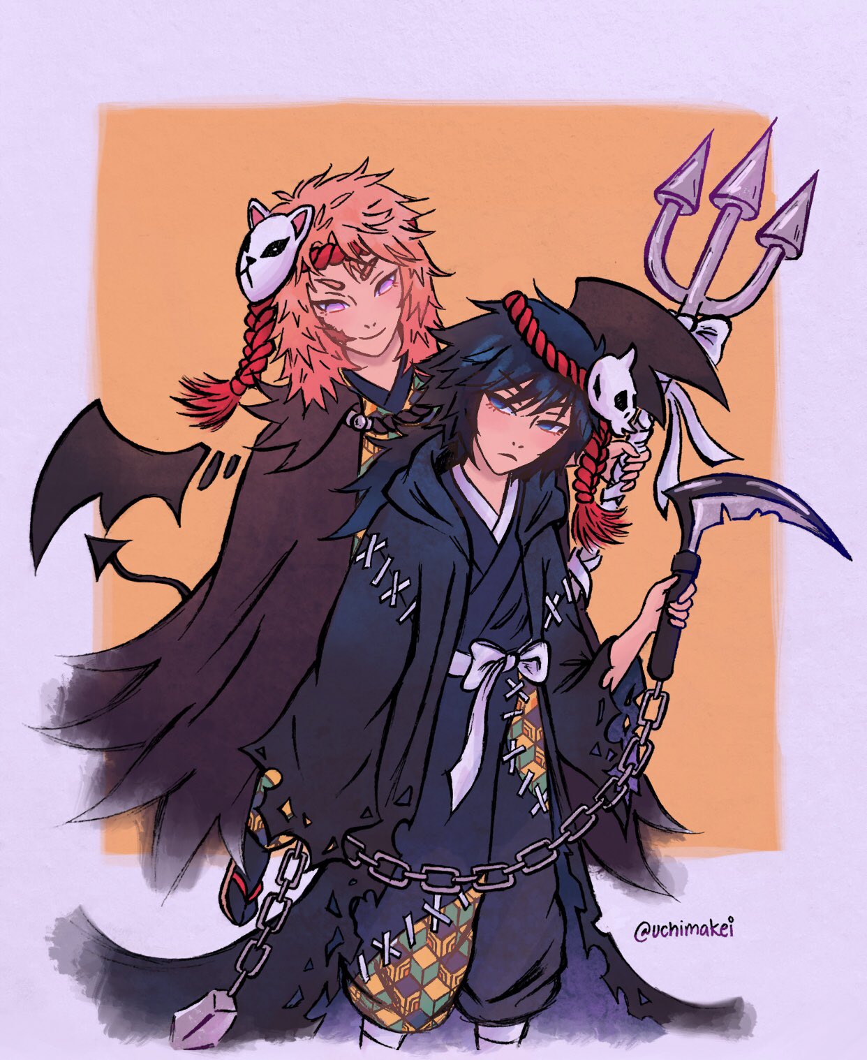 Nay Happy Halloween Sabigiyuu Kimetsunoyaiba 錆義 さびぎゆ T Co Hzs8yzwbzc Twitter