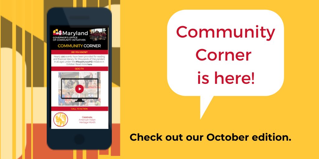 MarylandGOCI's tweet photo. Check out how we have coordinated with our communities for #changingMDforthebetter! https://t.co/bv3ntkArnj https://t.co/ZaZLSXwYXA
