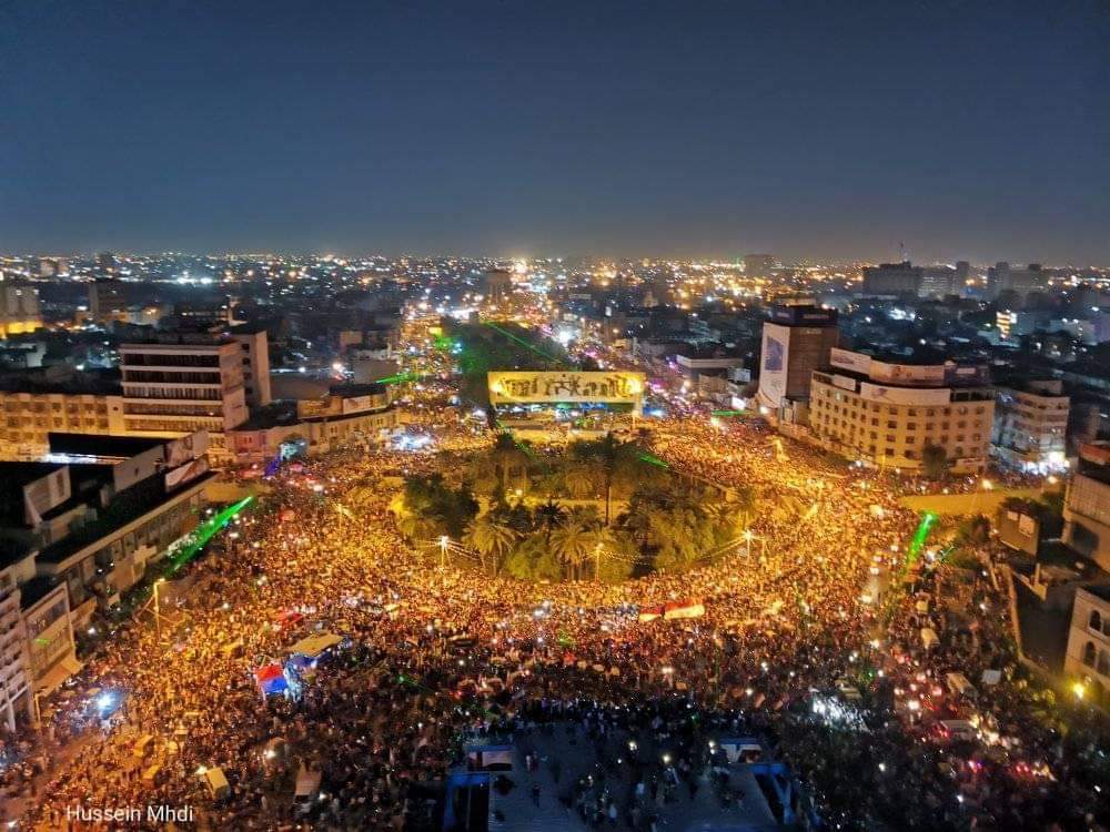 Mohammedmulla14's tweet photo. مليونية حتى أسقاط النظام ✌️✌️
#ساحة_التحرير #العراق_ينتفض https://t.co/PxAkIZpSvC