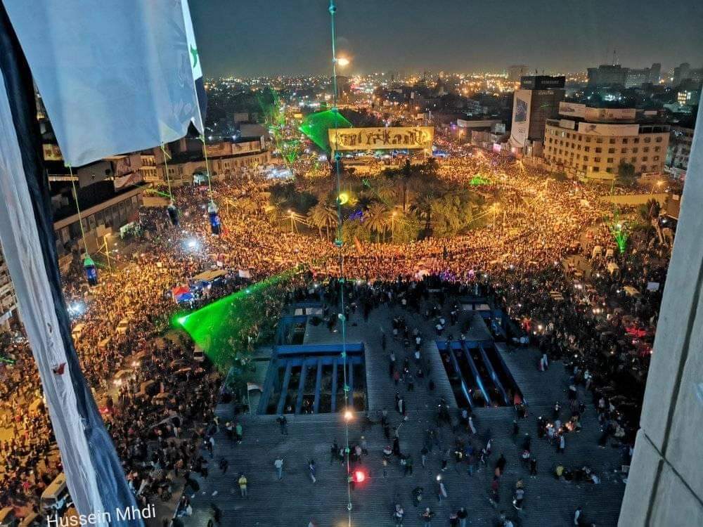 Mohammedmulla14's tweet photo. مليونية حتى أسقاط النظام ✌️✌️
#ساحة_التحرير #العراق_ينتفض https://t.co/PxAkIZpSvC