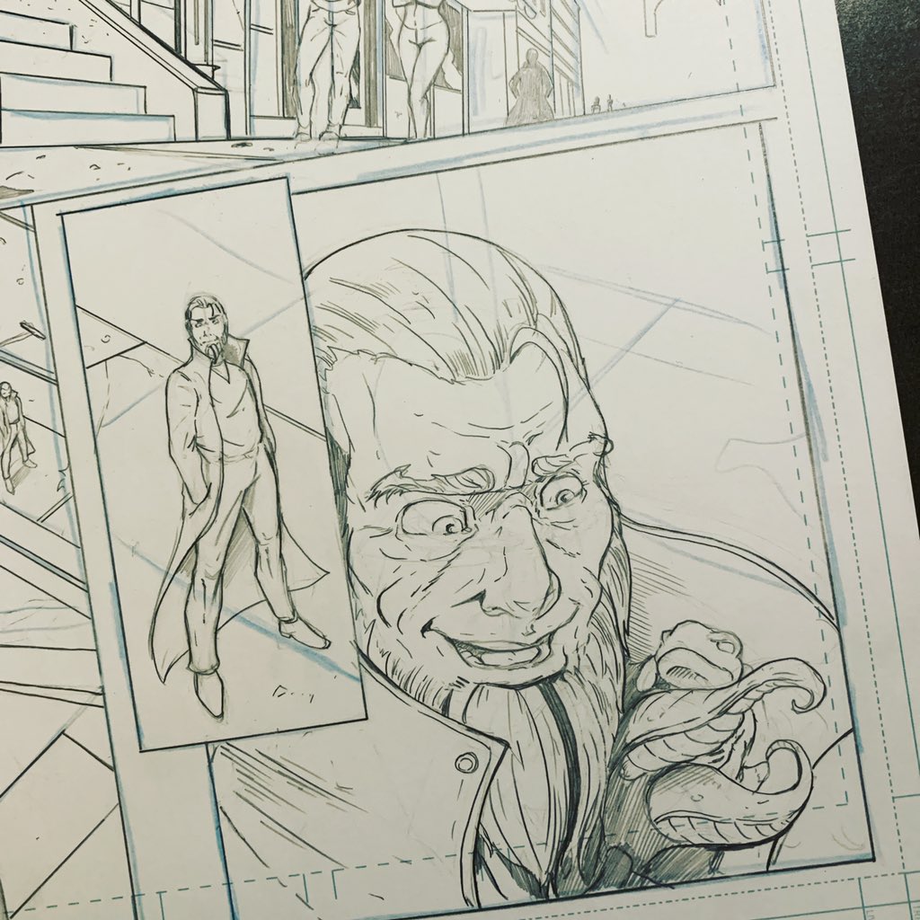 Happy Halloween all! Spending the day working on some spooky All I Have to do is Dream issue 5 pages💀🎃💀 #halloween #monsters #drawing #comics #comicart #makingcomics #indiecomics #pencils #creatures #allihavetodoisdream