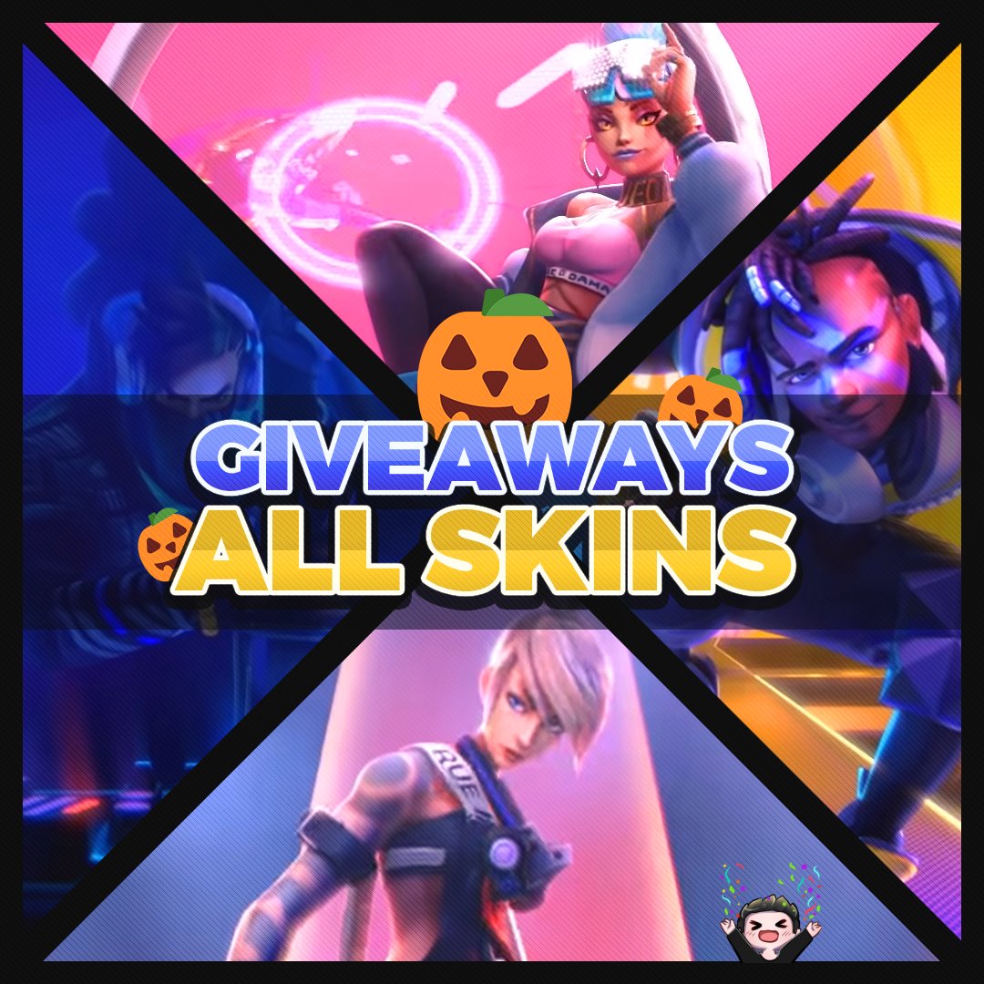 okonaye's tweet image. 🎃 Joyeux Halloween tout le monde ! 🎃

🎁 Spécial Giveaway pour vous !

TOUS les Skins "True Damage" à gagner !

Il suffit de 🔁 Retweet et ✅ Follow pour participer

Tirage dans quelques jours ! 🤞