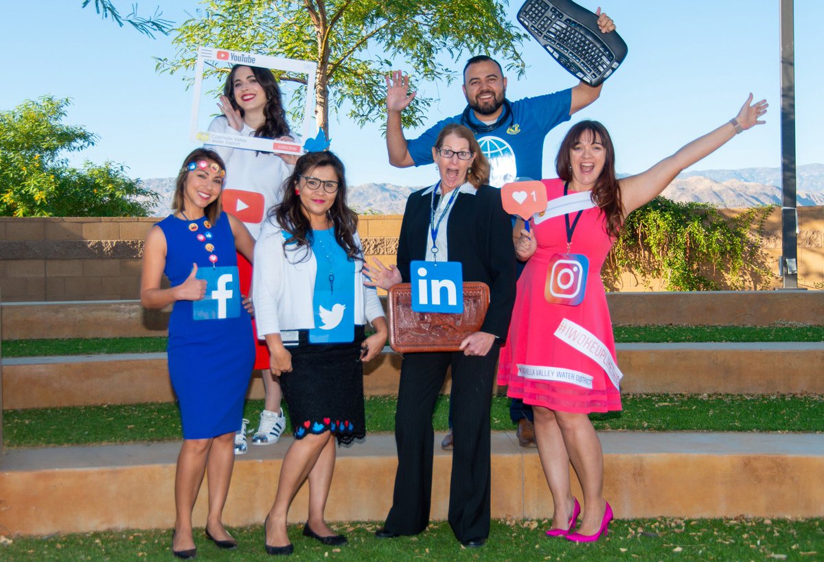 cvwdh2o's tweet photo. Happy Halloween from our communication team! We're not spooky but we are social! Follow us on all of our social media platforms. 👍 
https://t.co/4lRQ1GYBWV https://t.co/h47AK5bOEj https://t.co/YEqTuk9shG https://t.co/XYUSeNDFkY https://t.co/Uf6UD240oc
https://t.co/vGSOv5PfhW https://t.co/a9Xgb67uhy