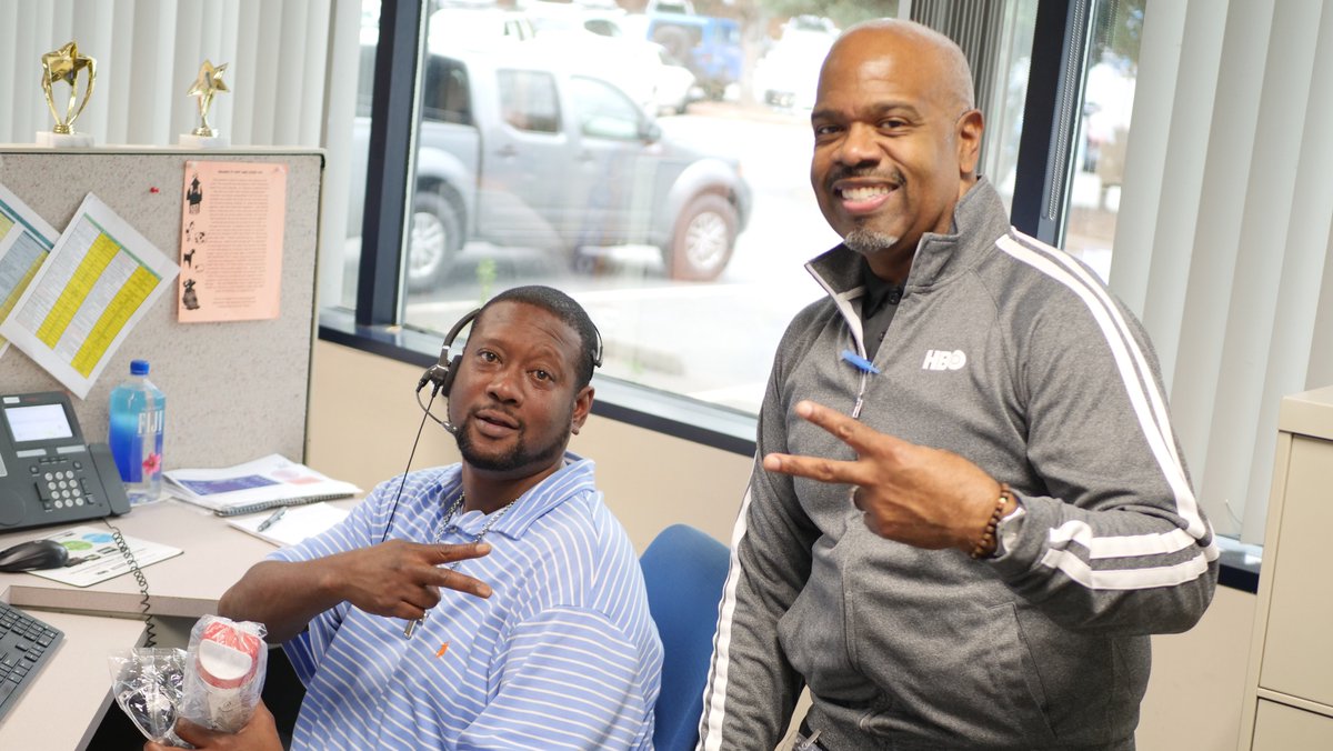 TWMartin1126's tweet photo. HBO was in the house today to spice things up with some giveaways.  Thank You @bsilerHBO   #TuggleNation #SolizStrong https://t.co/ohMKtWgaXY