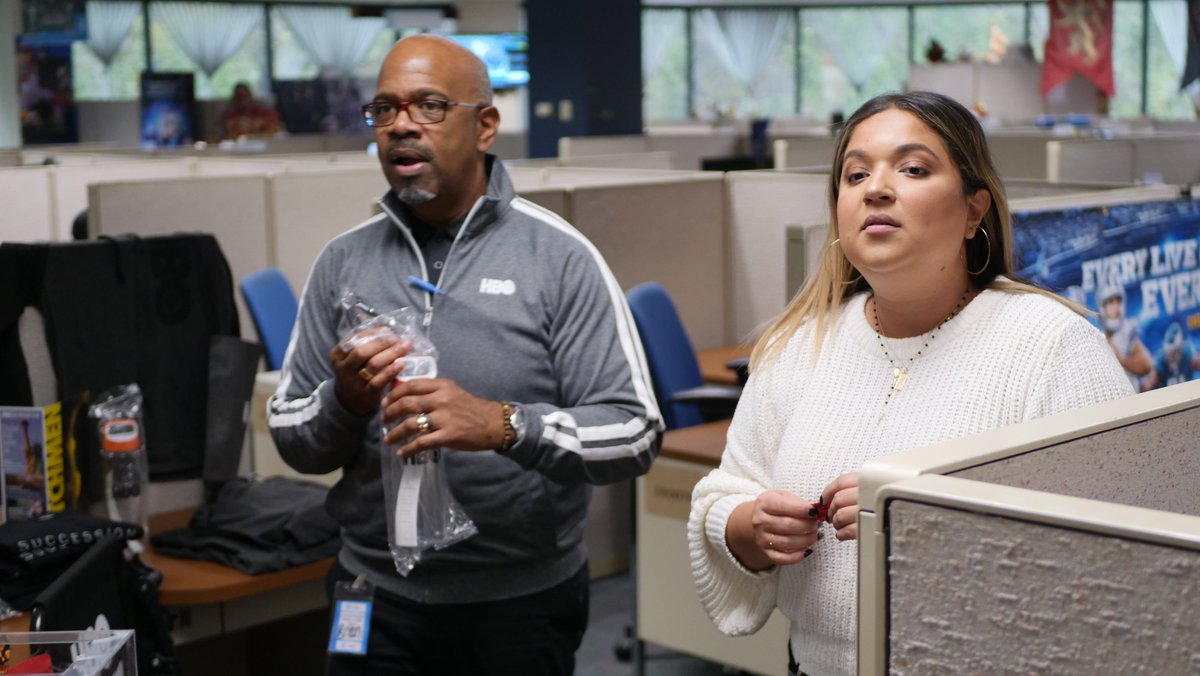 TWMartin1126's tweet photo. HBO was in the house today to spice things up with some giveaways.  Thank You @bsilerHBO   #TuggleNation #SolizStrong https://t.co/ohMKtWgaXY