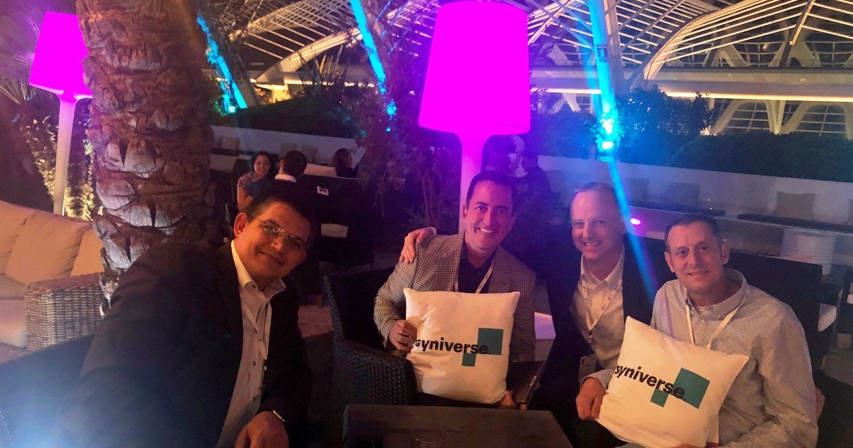 Syniverse's tweet photo. Thanks to everyone who saw us this week at #WAS10 to talk about #roaming, #5G and #blockchain. See you again soon! https://t.co/vNXv2RIbjv
