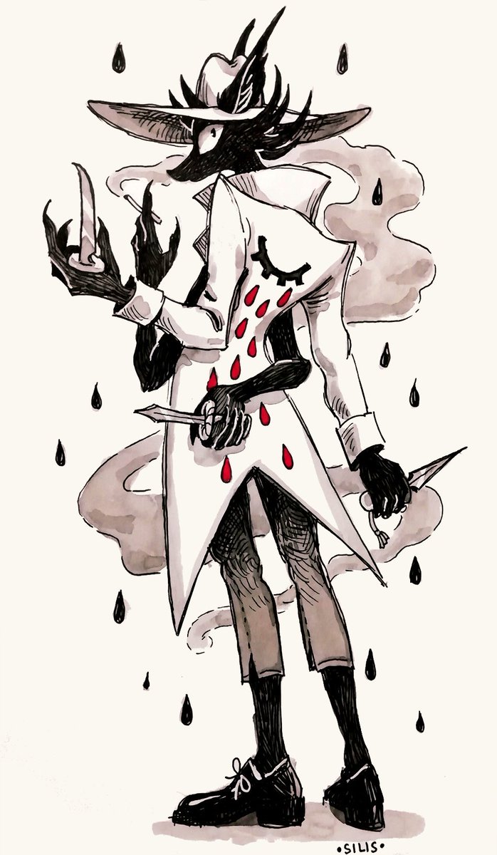 silisboo's tweet photo. days 30 &amp; 31 - tears &amp; knives
I had a really fun inktober this year but I'm also glad it's over! 
#inktober https://t.co/xm0Sil2VDd