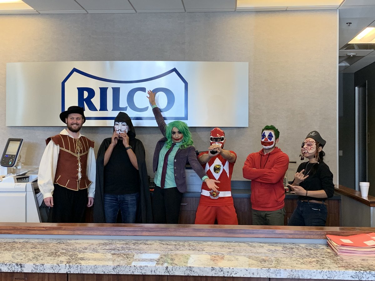 RilcoMFG's tweet photo. Happy Halloween from Rilco!
Today we held our annual Halloween Costume Contest. Congratulations to Josh, our $50.00 winner and Jessica our 1st Place Winner of $100.00! https://t.co/UV3TGQ8IsM